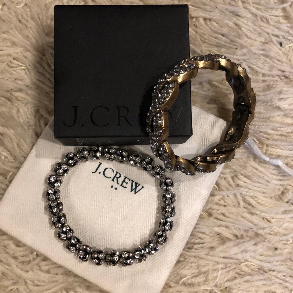 Jcrew Bracelet and Cuff Bangle Bundle